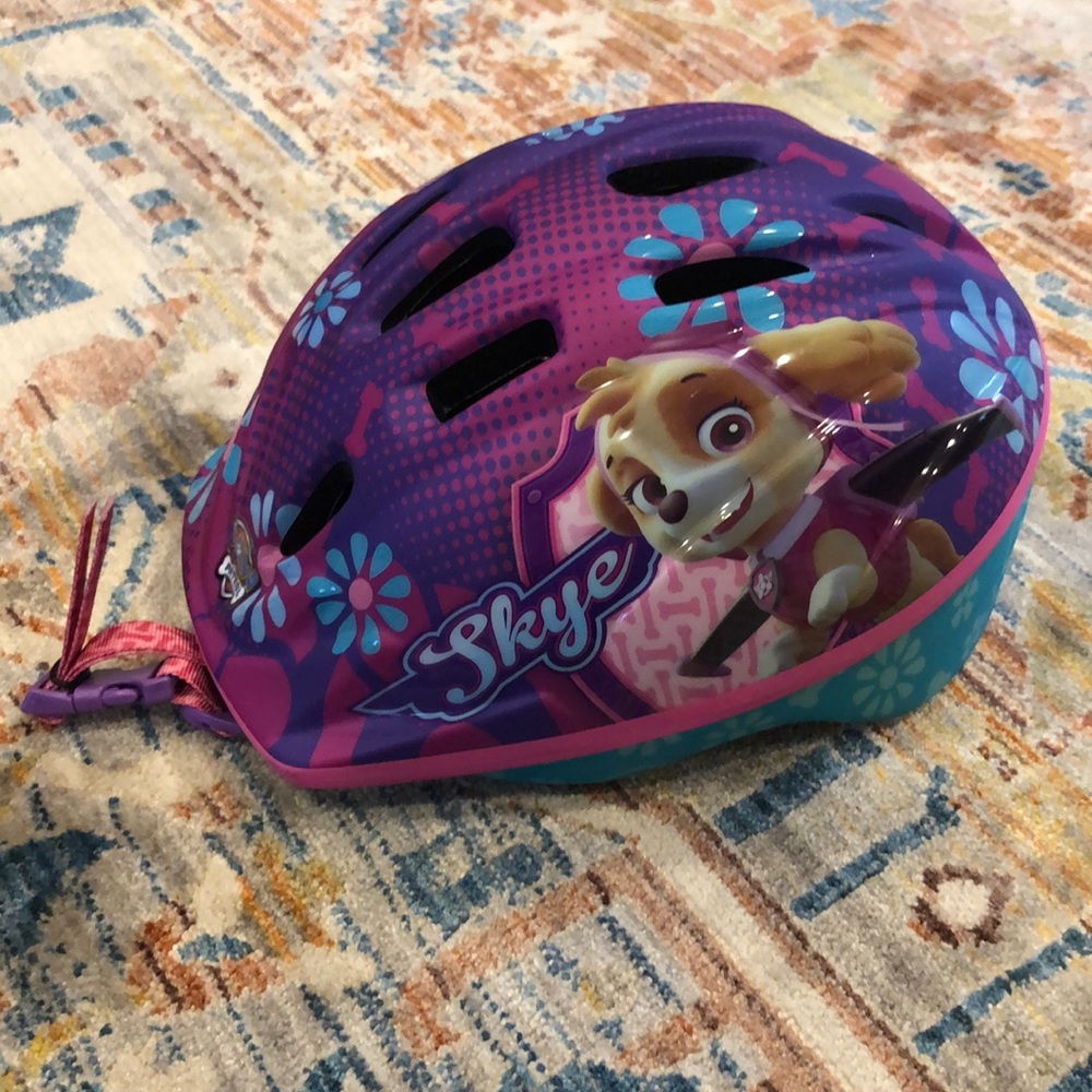 Never Worn Paw Patrol Helmet